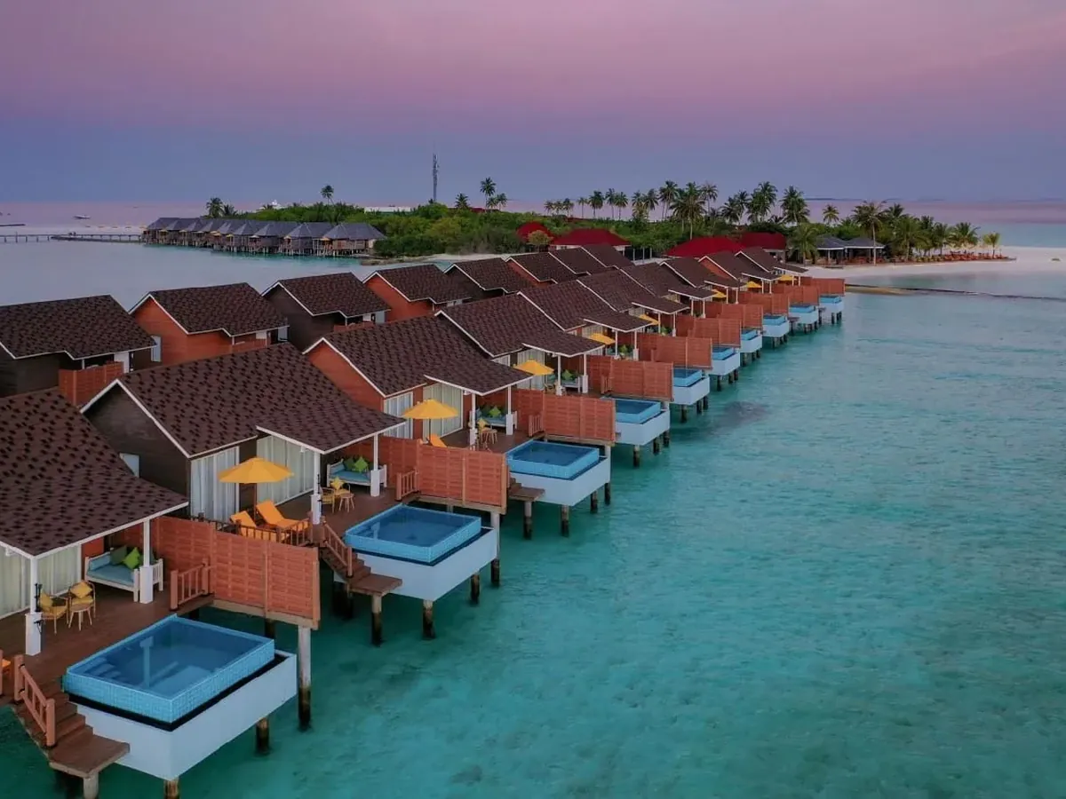 Dhigufaru Island Resort: photograph published by The Travel Book with this package