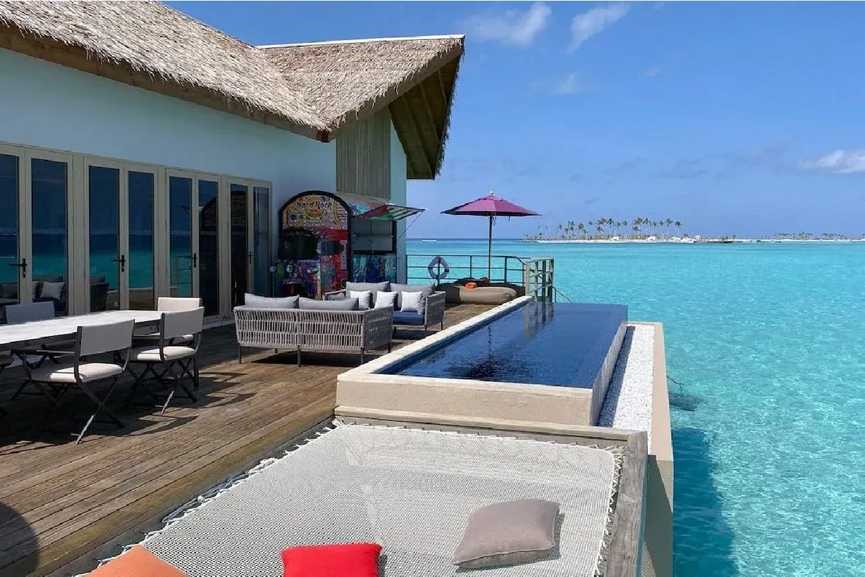 Hard Rock Maldives: photograph published by The Travel Book with this package