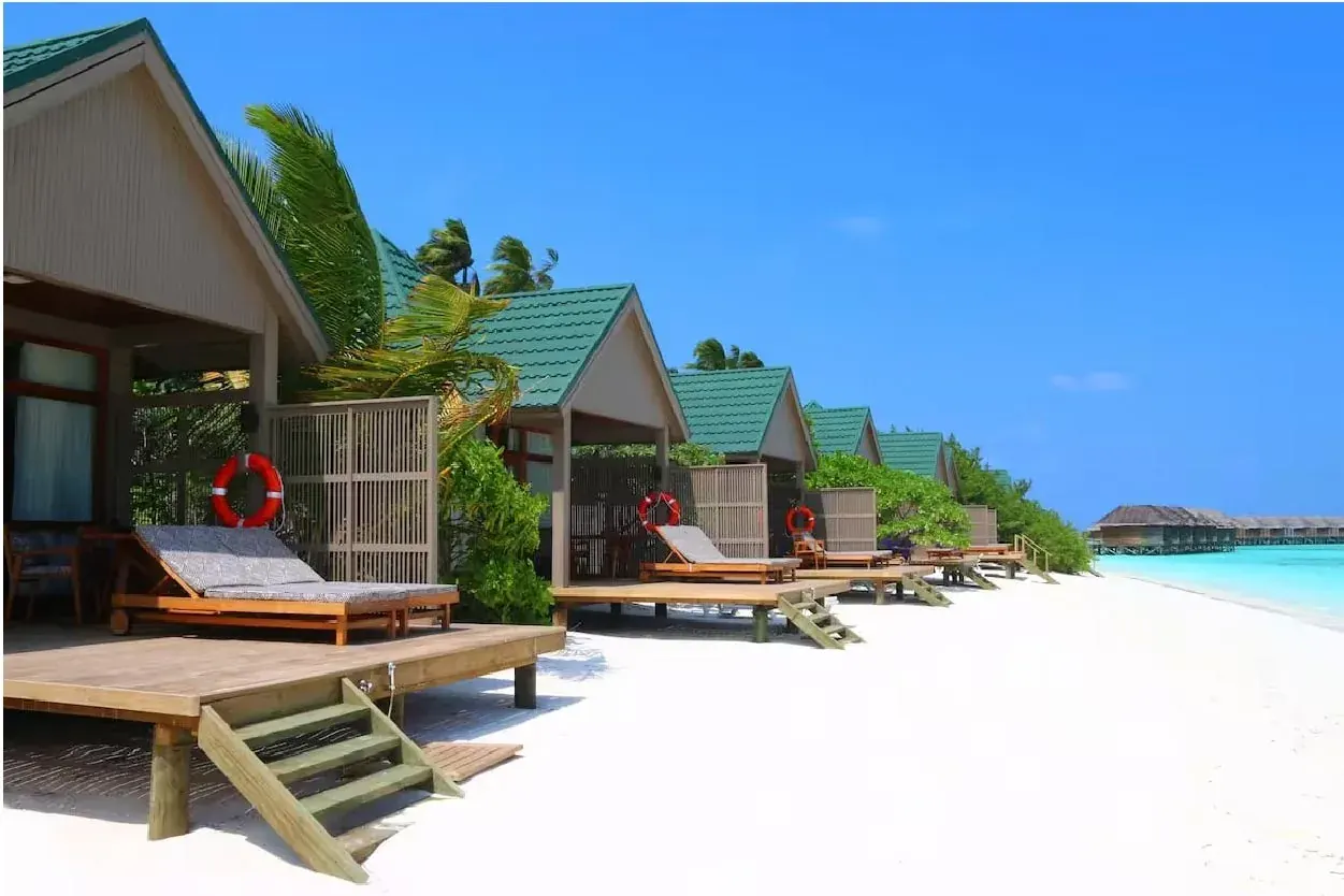 Meeru Island Resort and Spa: photograph published by The Travel Book with this package