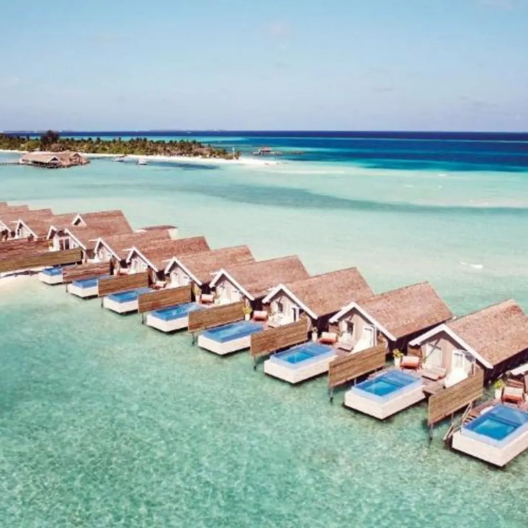 South Ari Atoll Maldives: photograph published by The Travel Book with this package