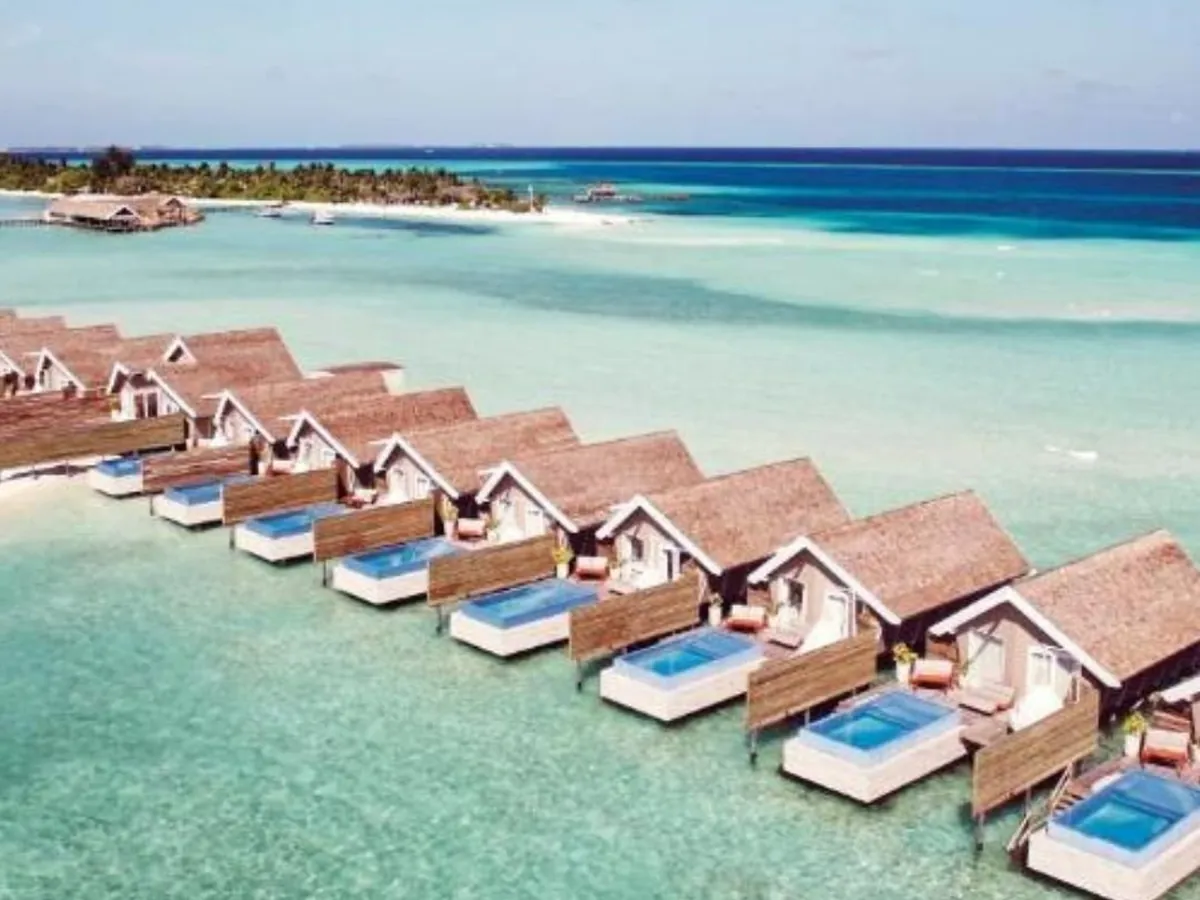South Ari Atoll Maldives: photograph published by The Travel Book with this package