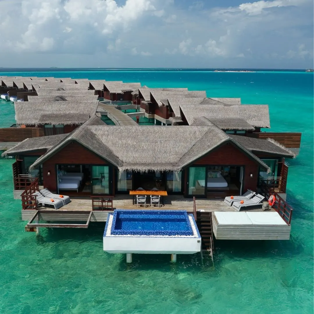 Grand Park Kodhipparu, Maldives: photograph published by The Travel Book with this package