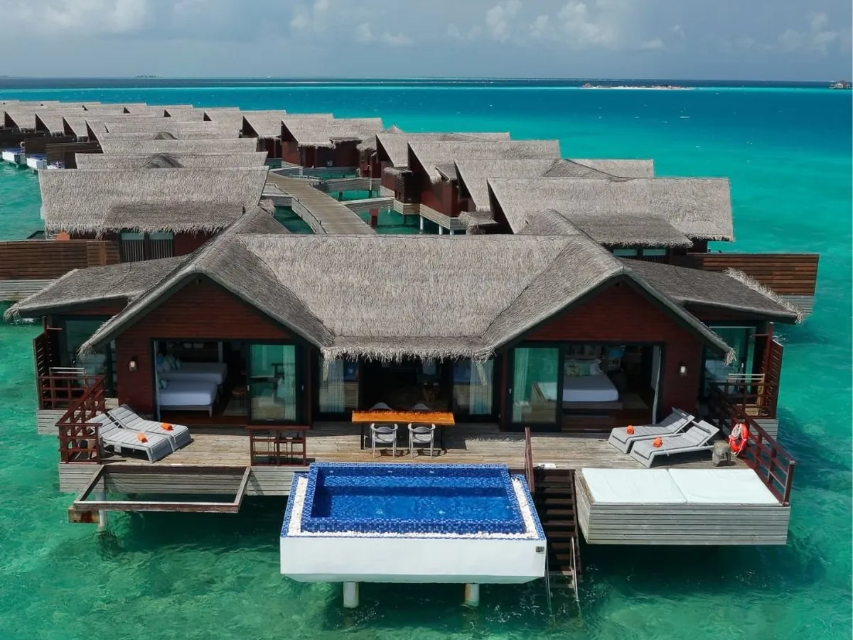 Grand Park Kodhipparu, Maldives: photograph published by The Travel Book with this package